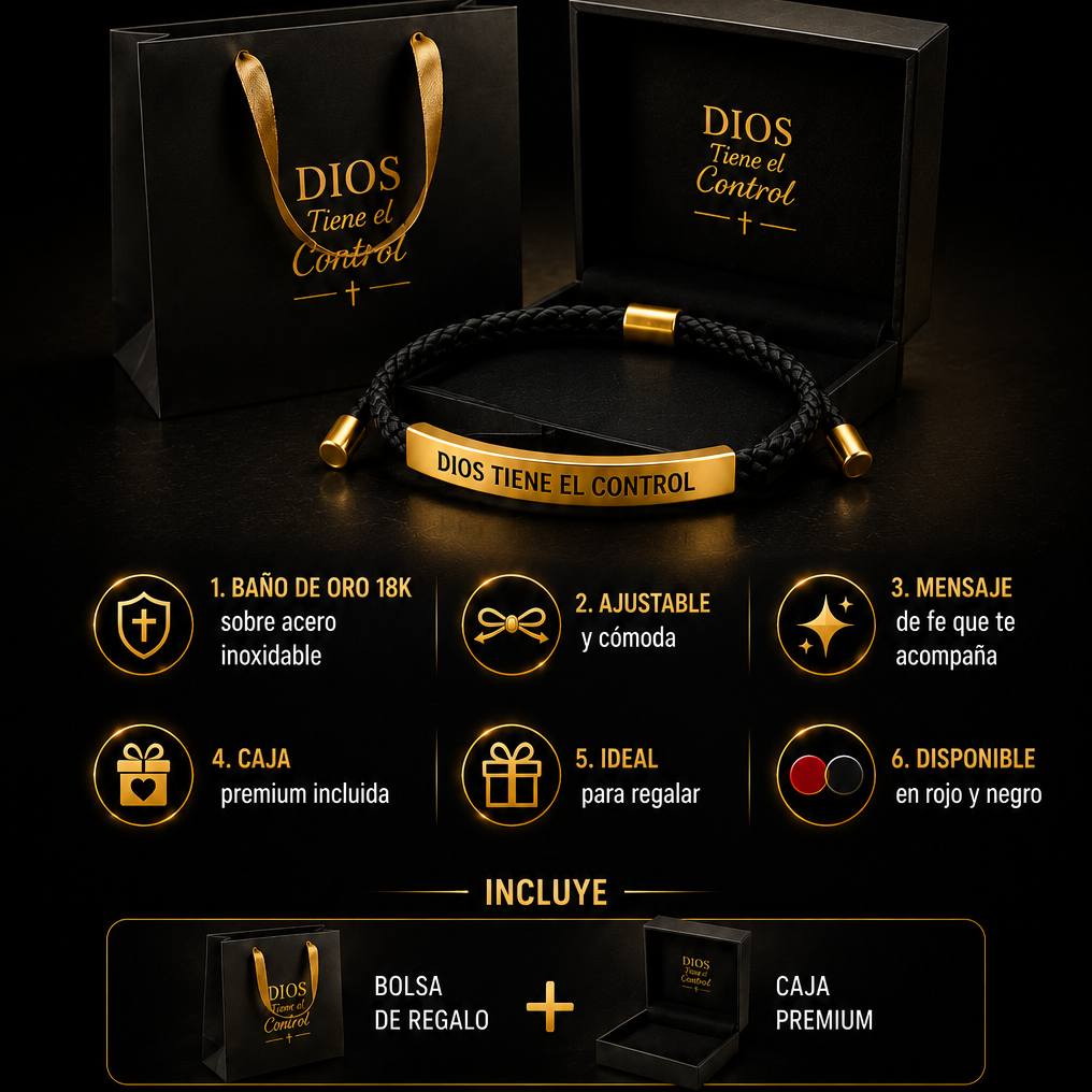 Pulsera de la fe + Caja de lujo